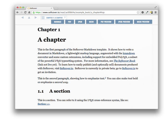 single page the softcover book softcover io